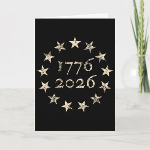 13-Sterne-Betsy-Ross-Flagge 250 4. Juli 2026 Distr Karte