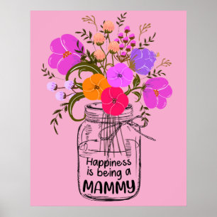 13 Süße Frauen Mama Glück Ist Ein Mamilein Poster