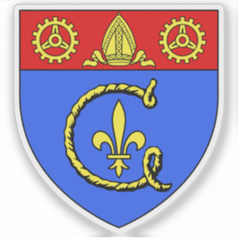 13. (XIII) Arrondissement Paris - Gobelins Aufkleber