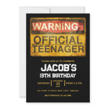 13 Year Old Teenage Birthday Boy