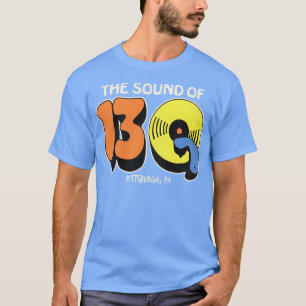 13Q Pittsburgh Retro Abgeschaltete Radiostation 1 T-Shirt