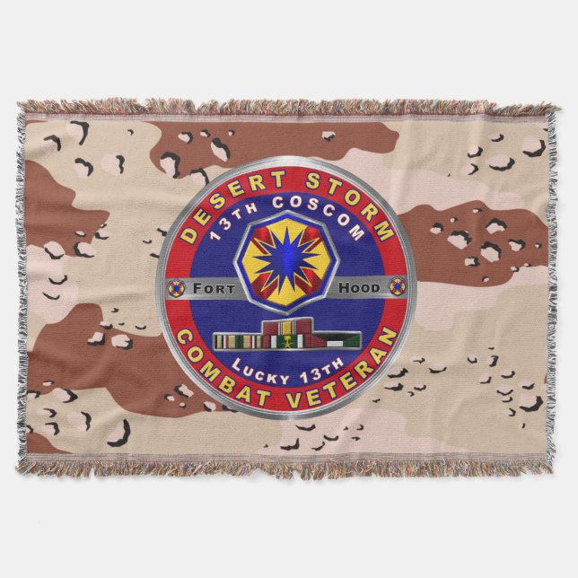 13th Corps Support Command Desert Storm Veteran Decke (Vorderseite)