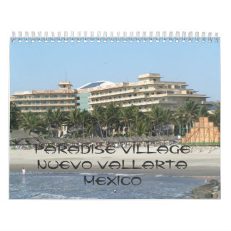 141, Paradies-Dorf Nuevo Vallarta Mexiko Kalender