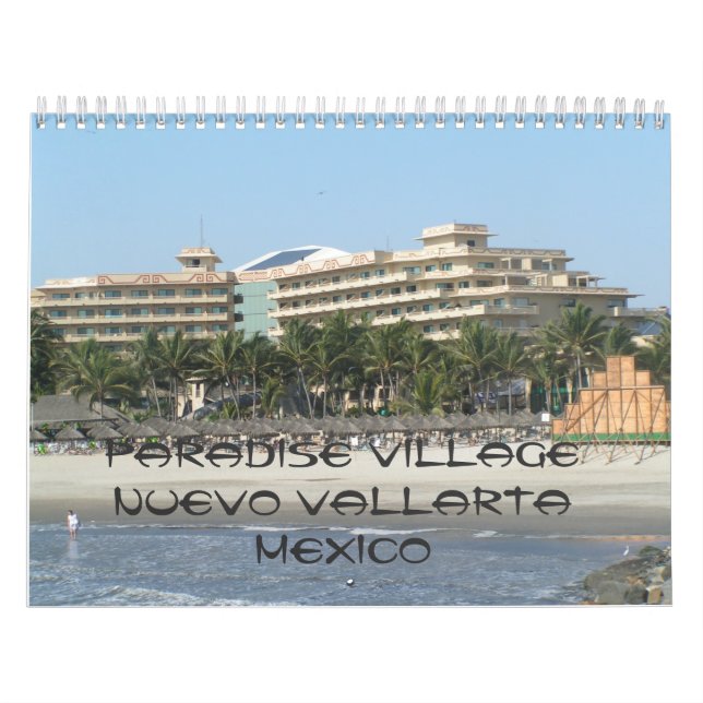 141, Paradies-Dorf Nuevo Vallarta Mexiko Kalender (Titelbild)