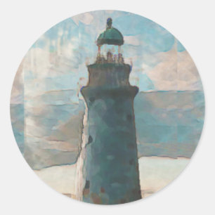 143 I Liebe You Lighthouse Umschlag Aufkleber