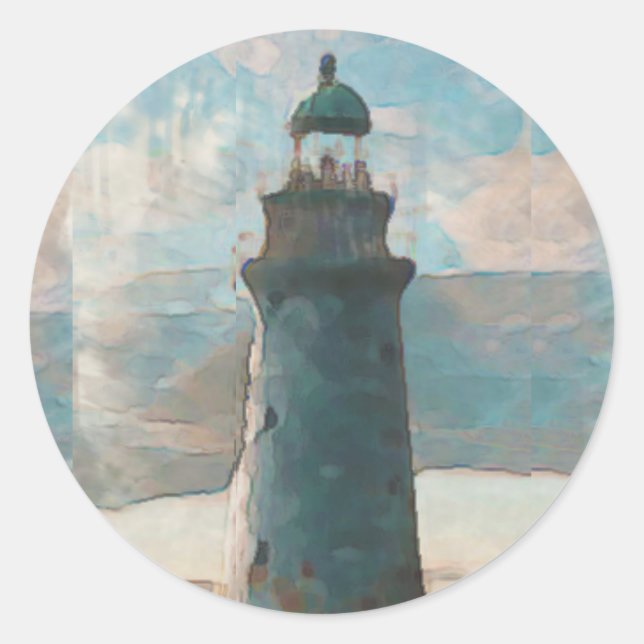 143 I Liebe You Lighthouse Umschlag Aufkleber (Vorderseite)