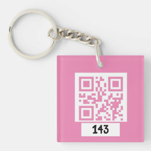 143 message secret de code QR, décodez-le, dites-l