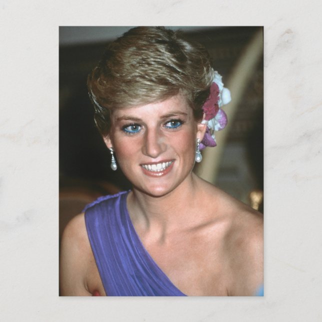 146 Prinzessin Diana Thailand 1988 Postkarte (Vorderseite)