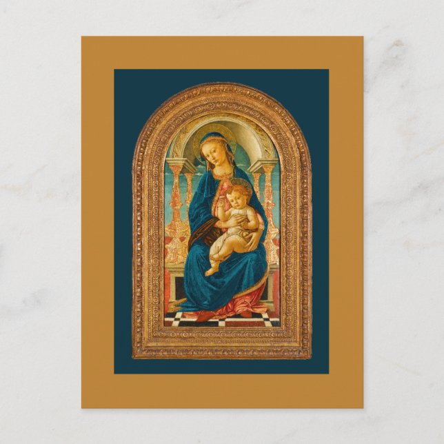 1470 Botticelli Feiertagspostkarte (Vorderseite)