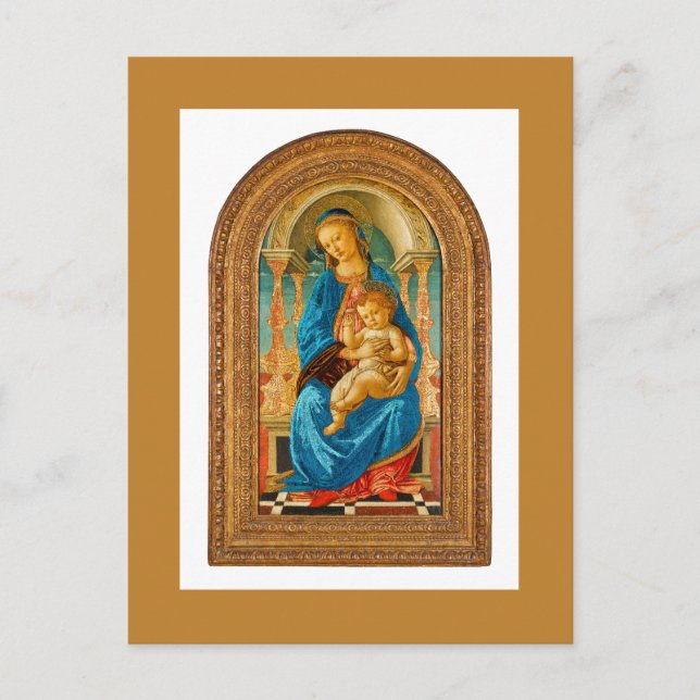 1470 Botticelli Feiertagspostkarte (Vorderseite)