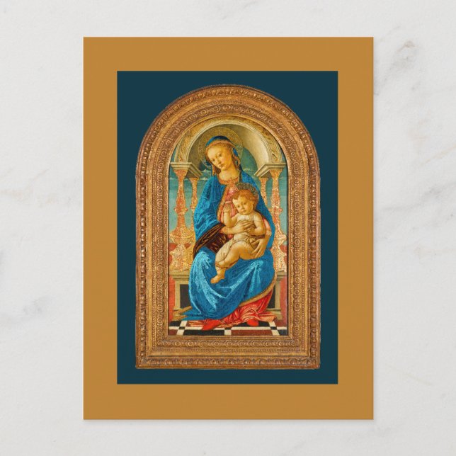 1470 Botticelli Feiertagspostkarte (Vorderseite)