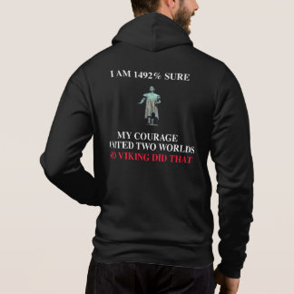 1492% Hoddie mit Reißverschluss Hoodie