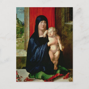 1496-99, Madonna und Kind Postkarte