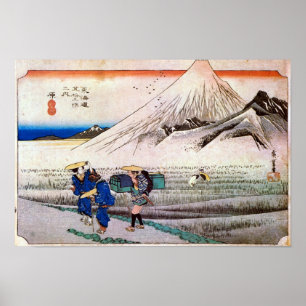 14. 原 宿, 広 重 POSTER