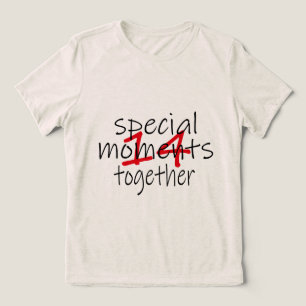 14 BESONDERE MOMENTE ZUSAMMEN Tri-Blend SHIRT