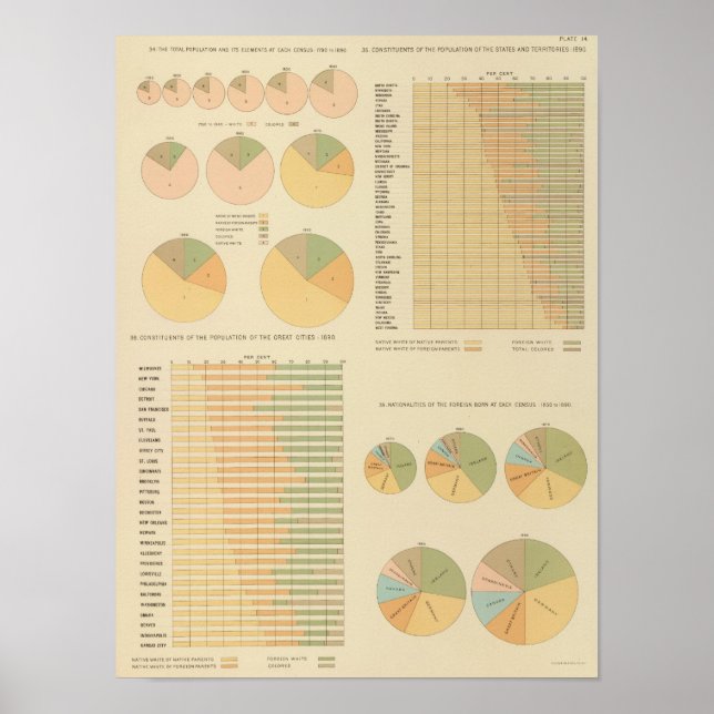 14 Elemente, Bestandteile, Staatsangehörigkeit 179 Poster (Vorne)