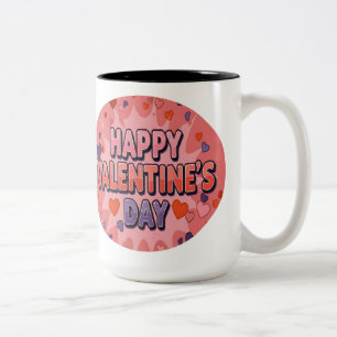 14. FEBRUAR ZWEIFARBIGE TASSE