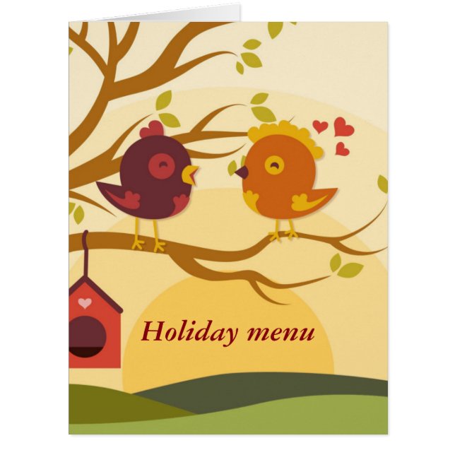 14 février : Menu pour Valentine - (Devant)