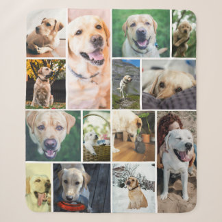 14 Foto-Collage Individuell Anpassbar Sherpadecke