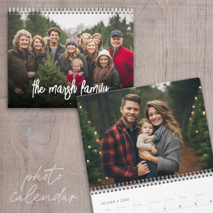 14 Foto Full Coverage Bilder Minimal Design Famili Kalender