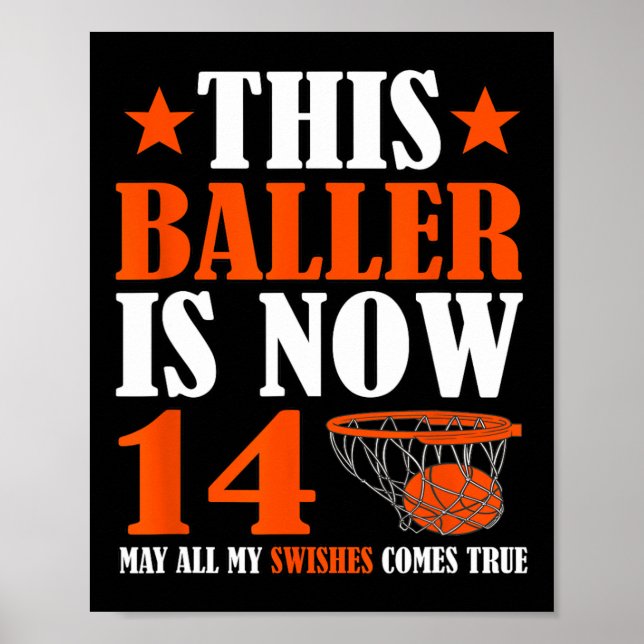 14. Geburtstag 14. Geburtstag 14. Jh. Poster (Vorne)