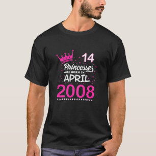 14. Geburtstag T-Shirt Rosa Prinzessinnen sind im