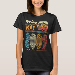 14. Geburtstag Vintage Mai 2009 Mädchen Jungen T-Shirt
