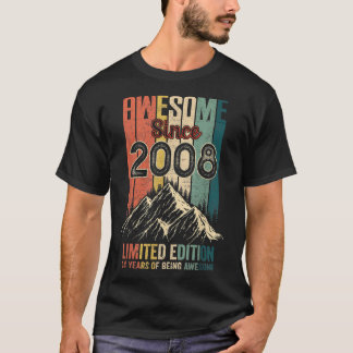 14 Geburtstagsgeschenke Phantastisch seit 2008 lim T-Shirt
