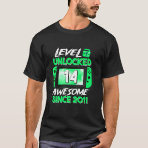 14. Geburtstagsjunge Stufe 14 Unverschlossen Phant T-Shirt
