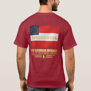 14. Georgia-Infanterie T-Shirt