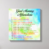 14 Gute Morgennachweise - positives Denken