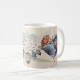 14. Hochzeitstag Elfenbein Kaffeetasse