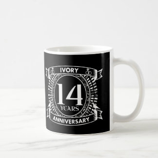 14. Hochzeitstag Kaffeetasse