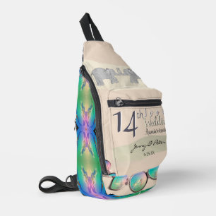 14. Ivory-Jubiläumsopale Crossbody Bag