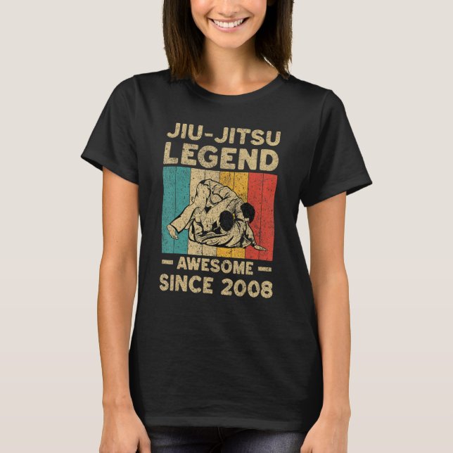 14 Jahre alt BJJ Jiu Jitsu Legend Phantastisch sei T-Shirt (Vorderseite)
