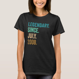14 Jahre alte Legendärin seit Juli 2008 14. Geburt T-Shirt