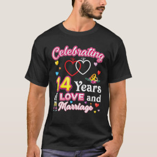 14 Jahre Liebe und Ehe 14. T-Shirt