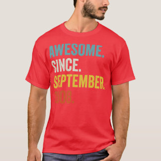 14 Jahre Phantastisch seit September 2008 14. Bir T-Shirt
