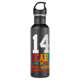 14 Jahre Phantastische Geschenke 14 Jahre alt 14. Edelstahlflasche