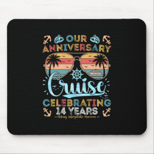 14. Jubiläums-Kreuzfahrt - 14 Jahre Paar Mousepad