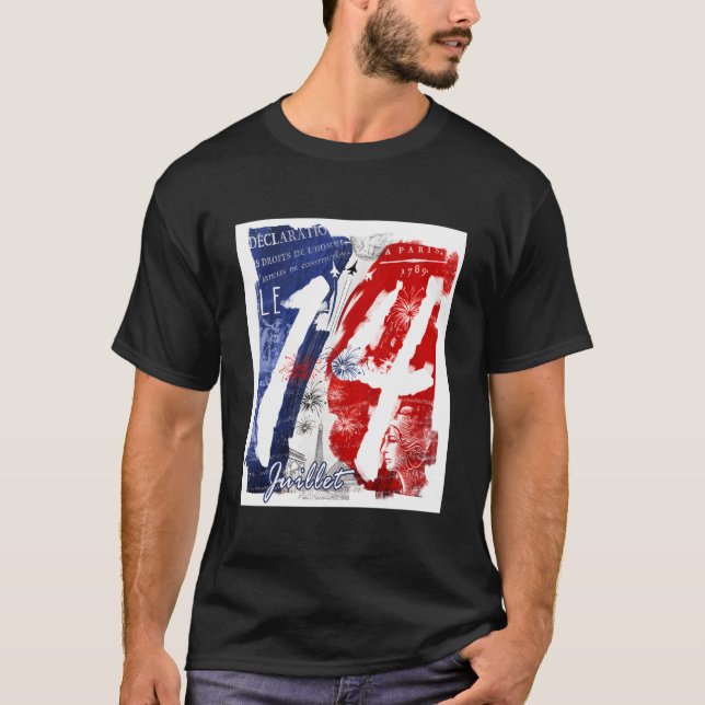 14. Juli 1789 T-Shirt (Vorderseite)