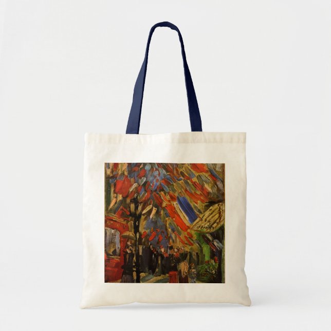 14. Juli Feier in Paris von Vincent van Gogh Tragetasche (Vorne)