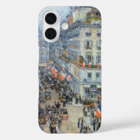 14. Juli, Rue Daunou von Childe Hassam