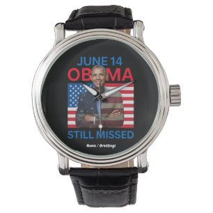 14. Juni Obama versäumt Wertschätzung Geschenk Armbanduhr