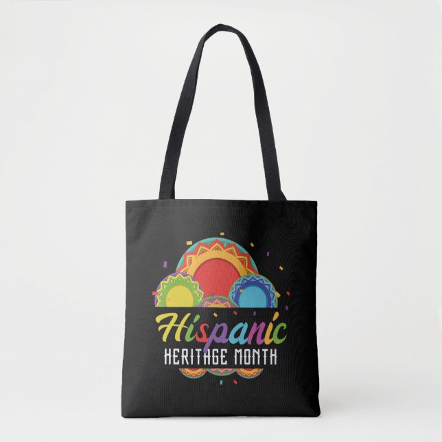 14.National Hispanic Erbe Monat alle Länder. Tasche (Vorderseite)