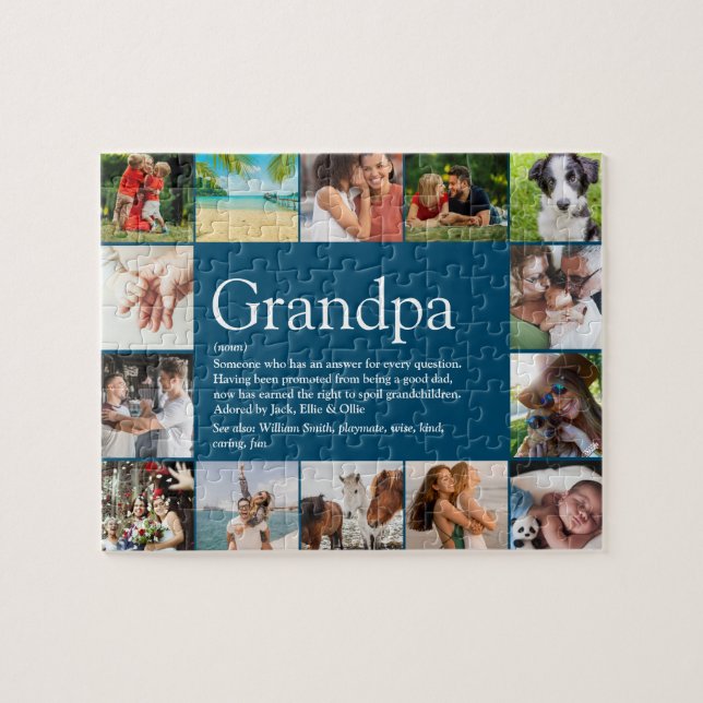 14 Photo Best Grandpa, Papa, Grandad Definition (Horizontal)