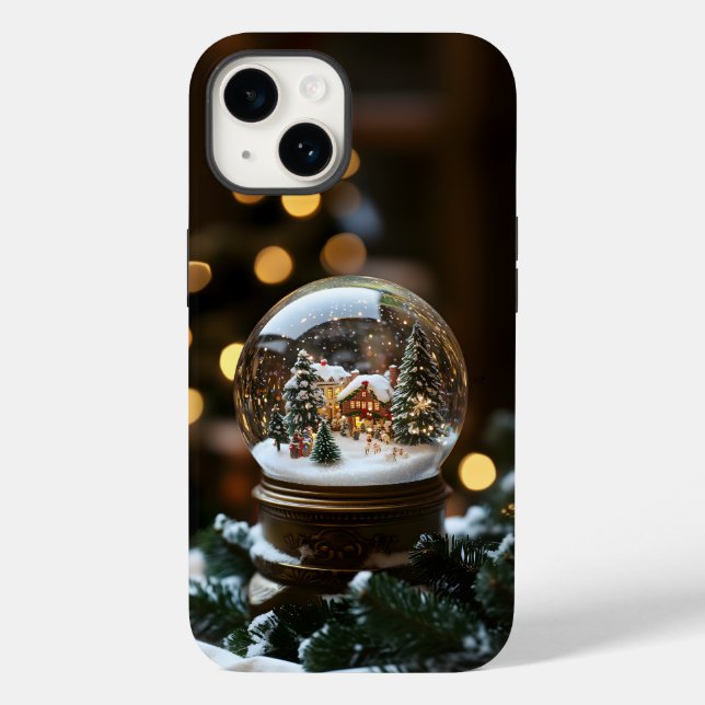 14 Snowglobe coque iphone - Parfait pour Noël ! (Verso)