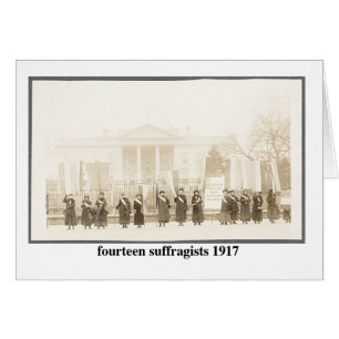 14 Souffragistes, 1917