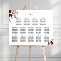 14 Tabelle Herbstromantik Hochzeitskarte