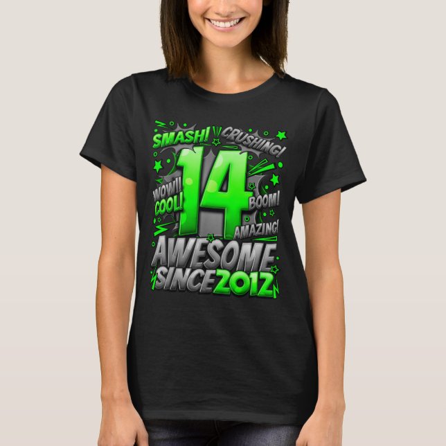 14 Year Old For Boys 14th Birthday Boy 14 Year Old T-Shirt (Vorderseite)